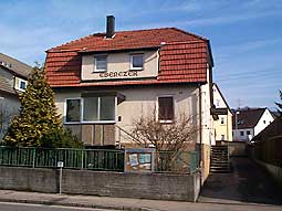 Süddeutsche Gemeinschaft Außenansicht Gebäude Süddeutsche Gemeinschaft