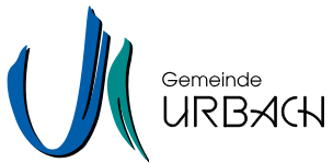 Logo von Urbach mit Text "Gemeinde Urbach"